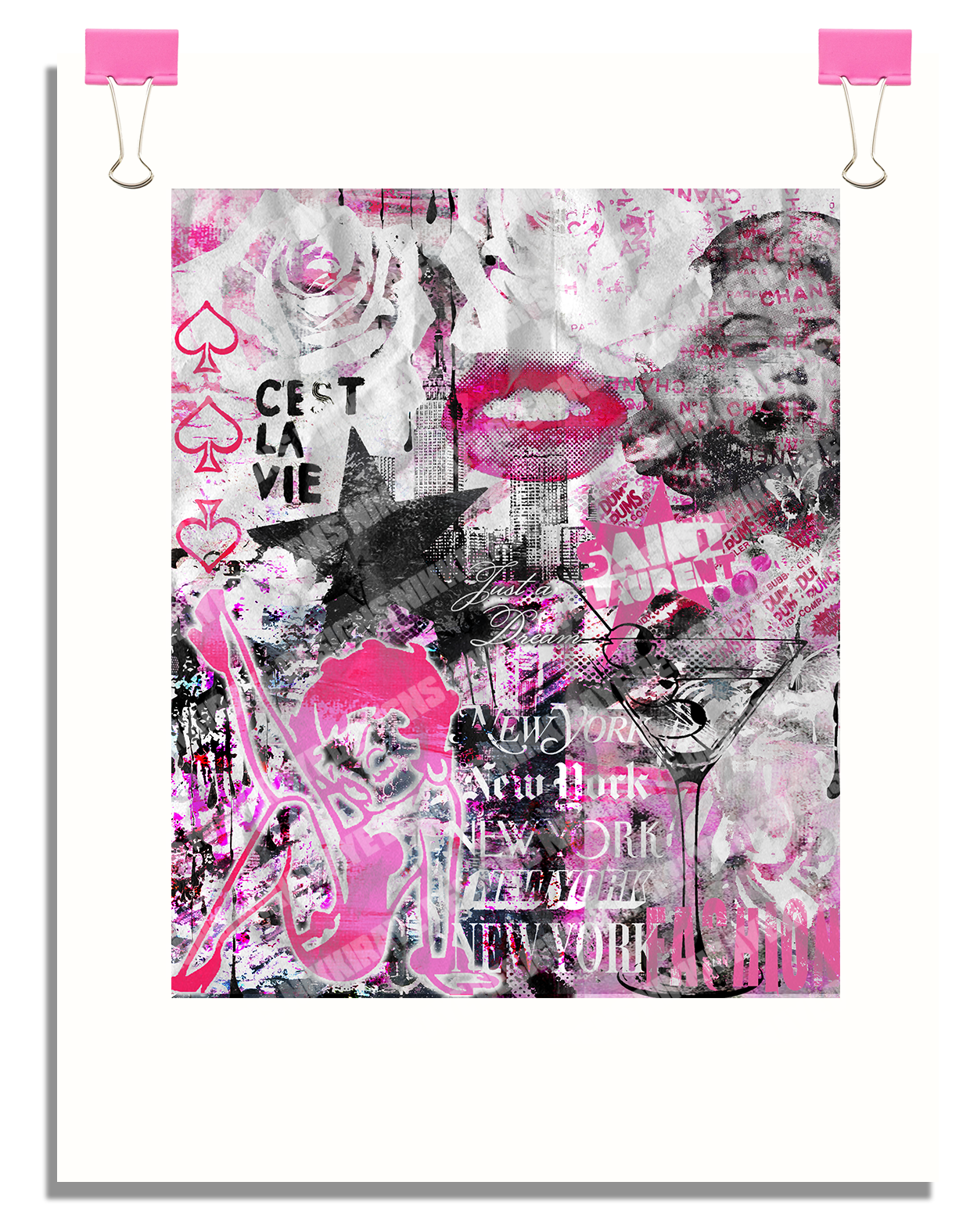 C'EST LA VIE POSTER