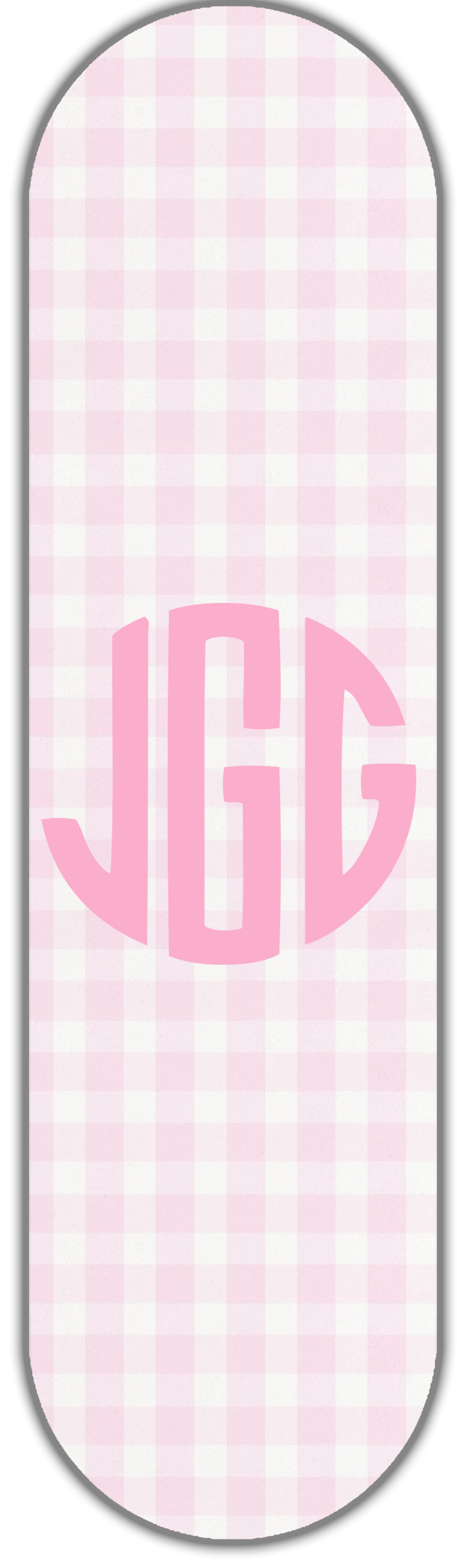 GINGHAM MONOGRAM INITIALS