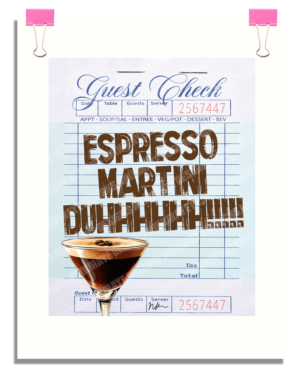 ESPRESSO POSTER