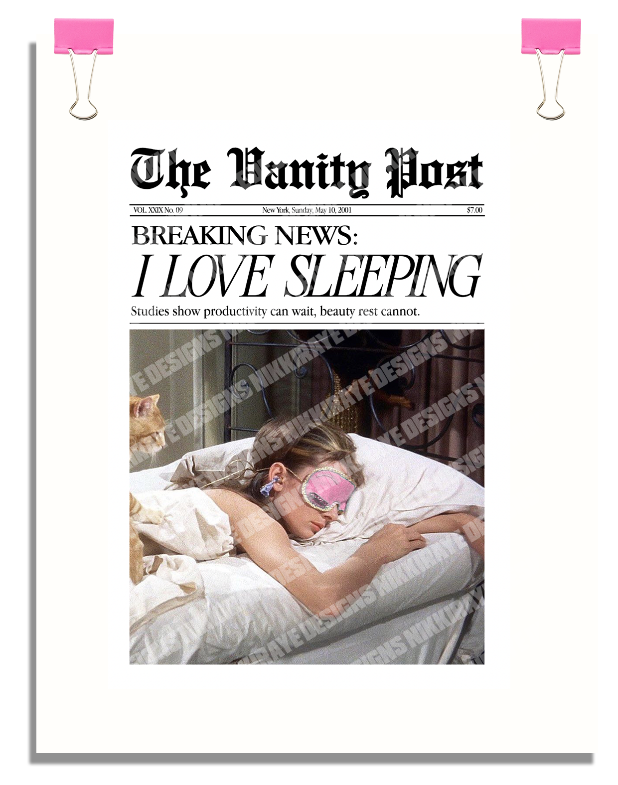 I LOVE SLEEPING!