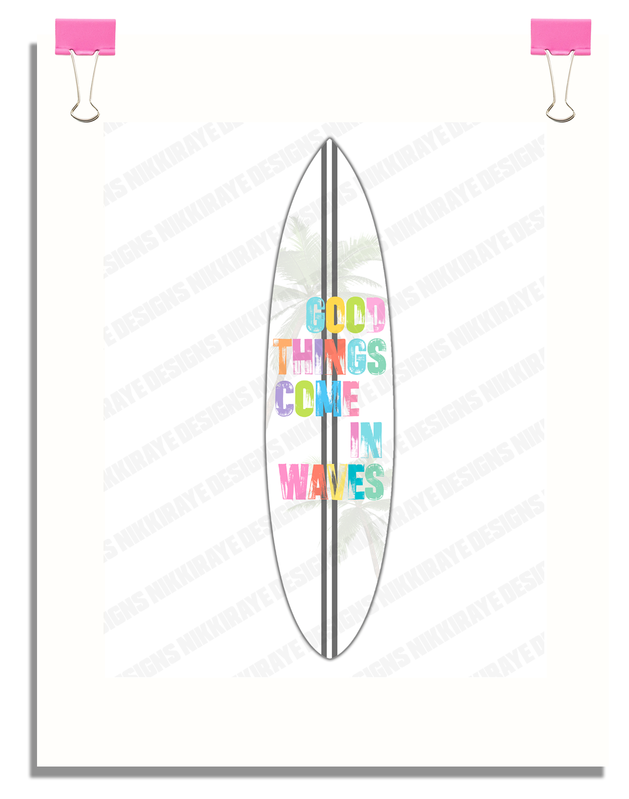SURFBOARD POSTER