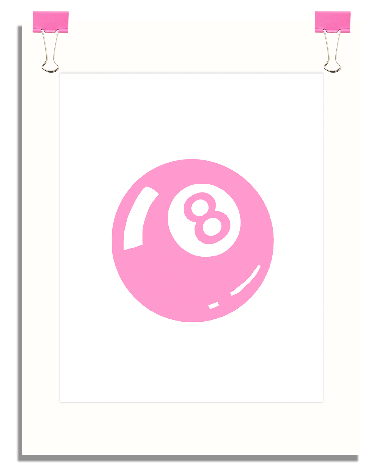8 BALL - 16X20 POSTER