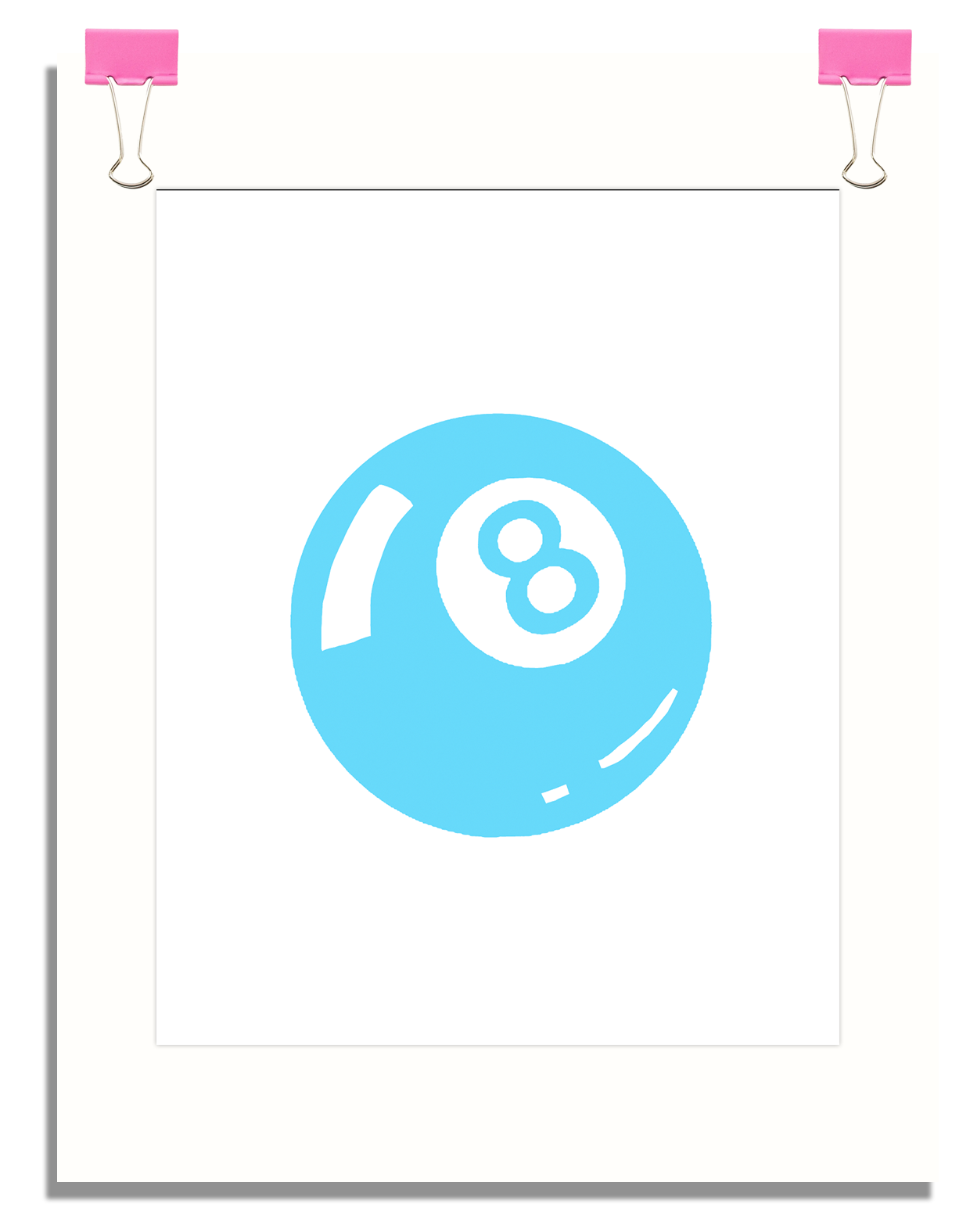 8 BALL - 16X20 POSTER