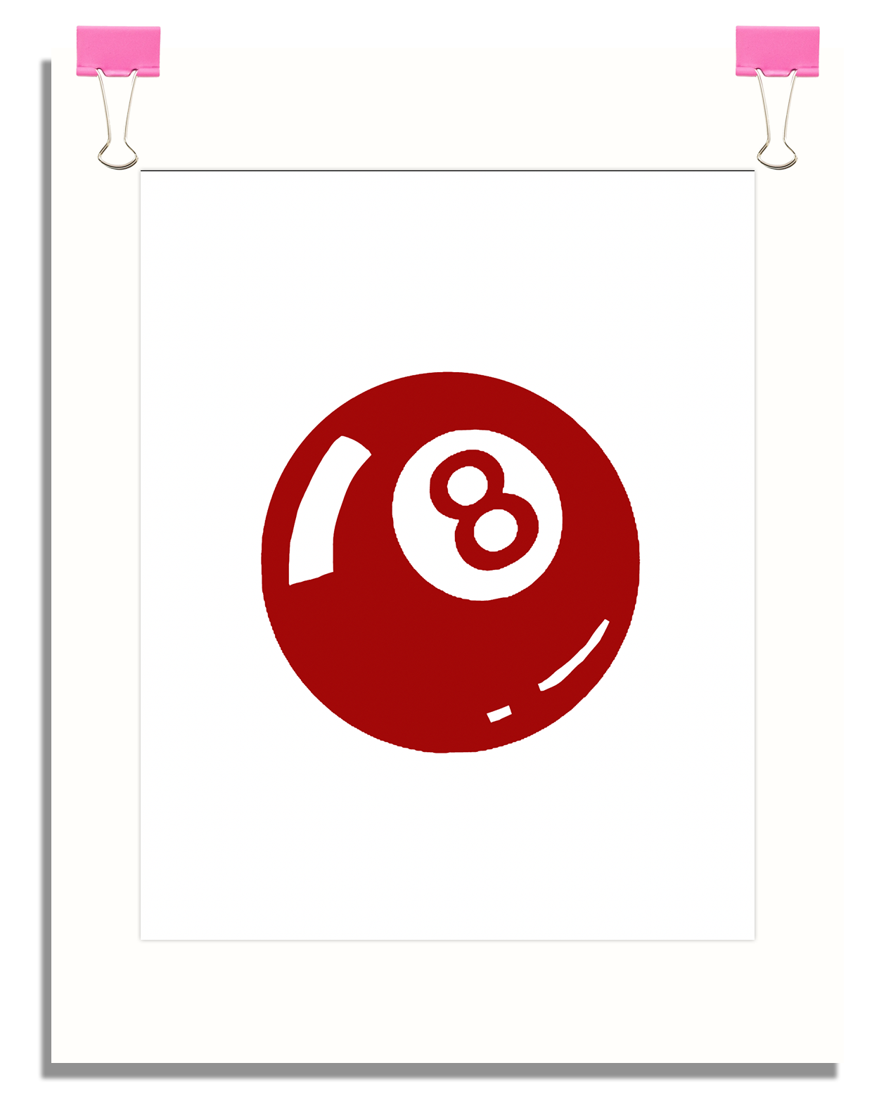 8 BALL - 16X20 POSTER