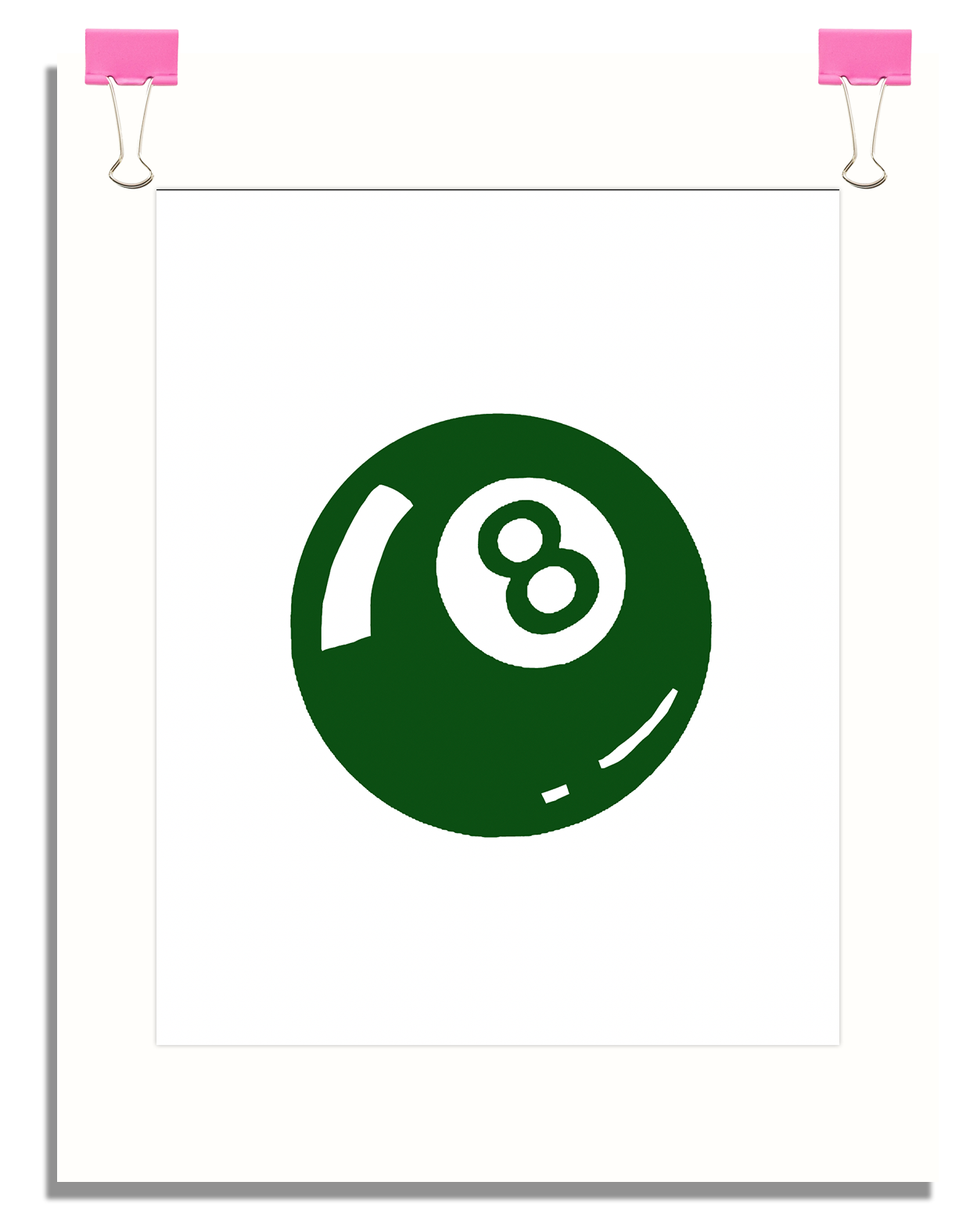 8 BALL - 16X20 POSTER