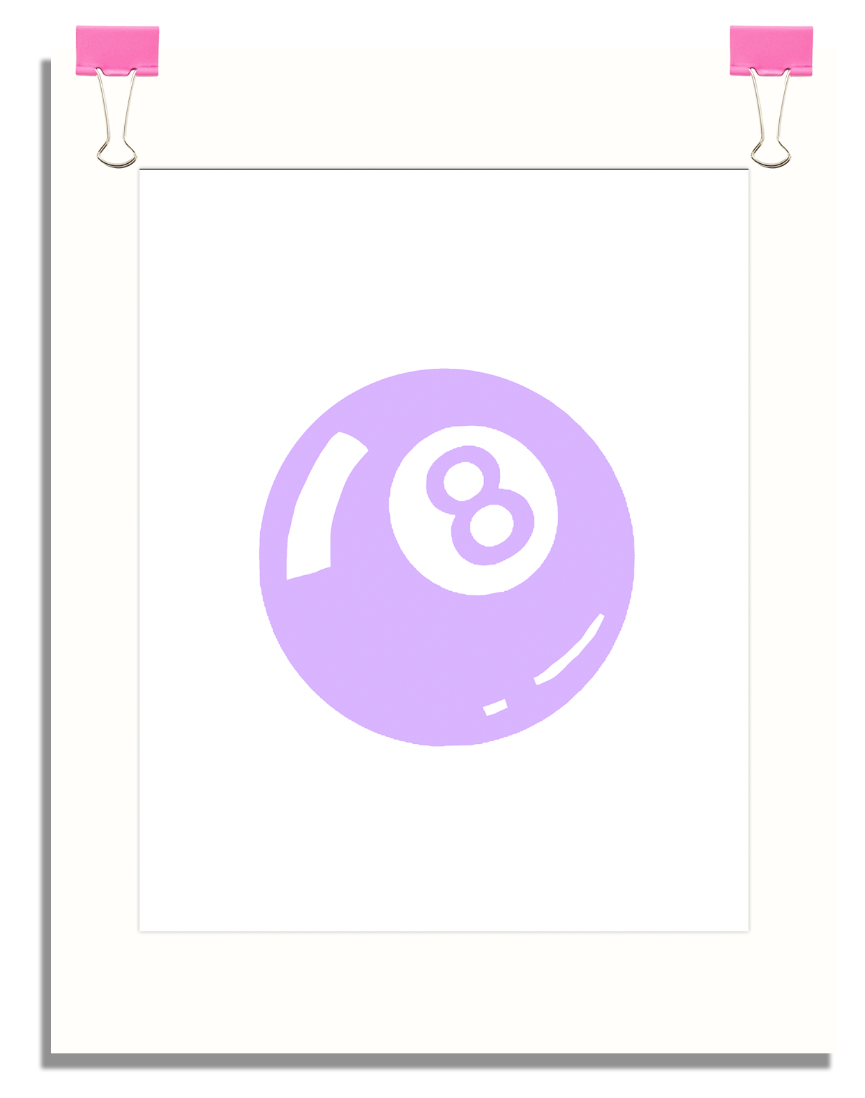 8 BALL - 16X20 POSTER