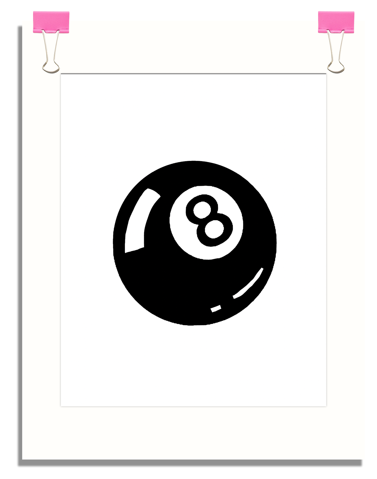 8 BALL - 16X20 POSTER