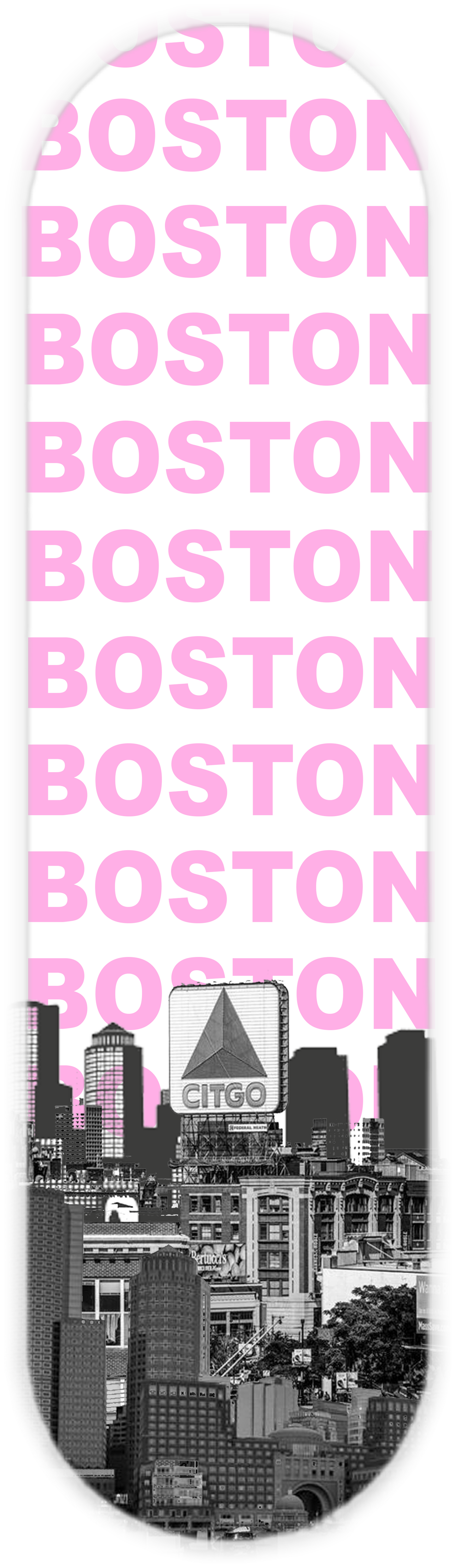 BOS SKYLINE PINK