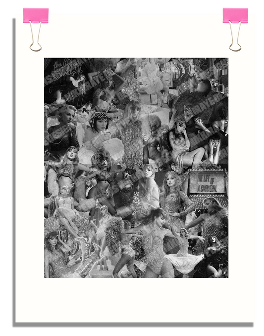 SHOWGIRL B&W POSTER