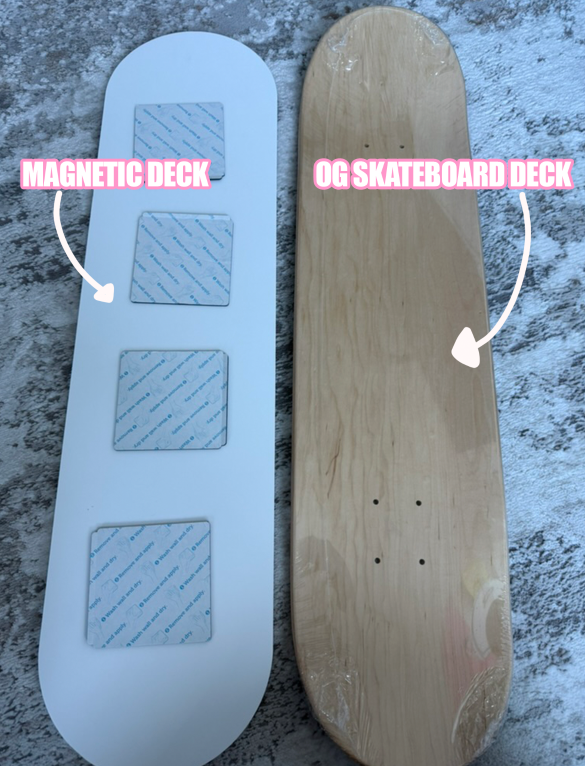 OG WOODEN SKATEBOARD DECK