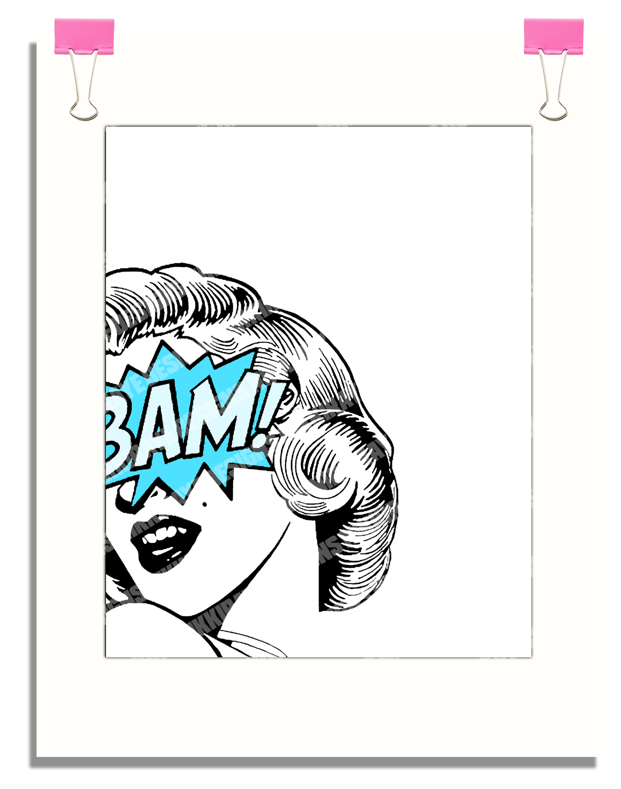 BAM! POSTER - 16X20
