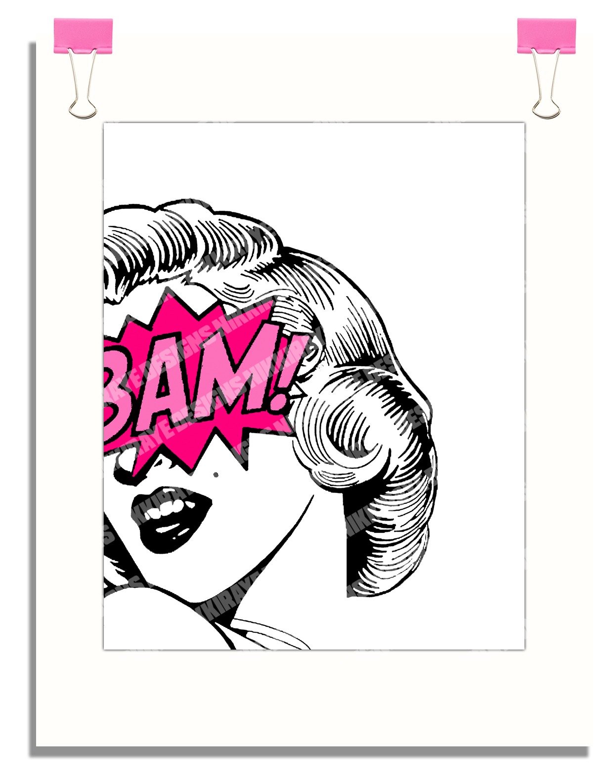 BAM! POSTER - 16X20