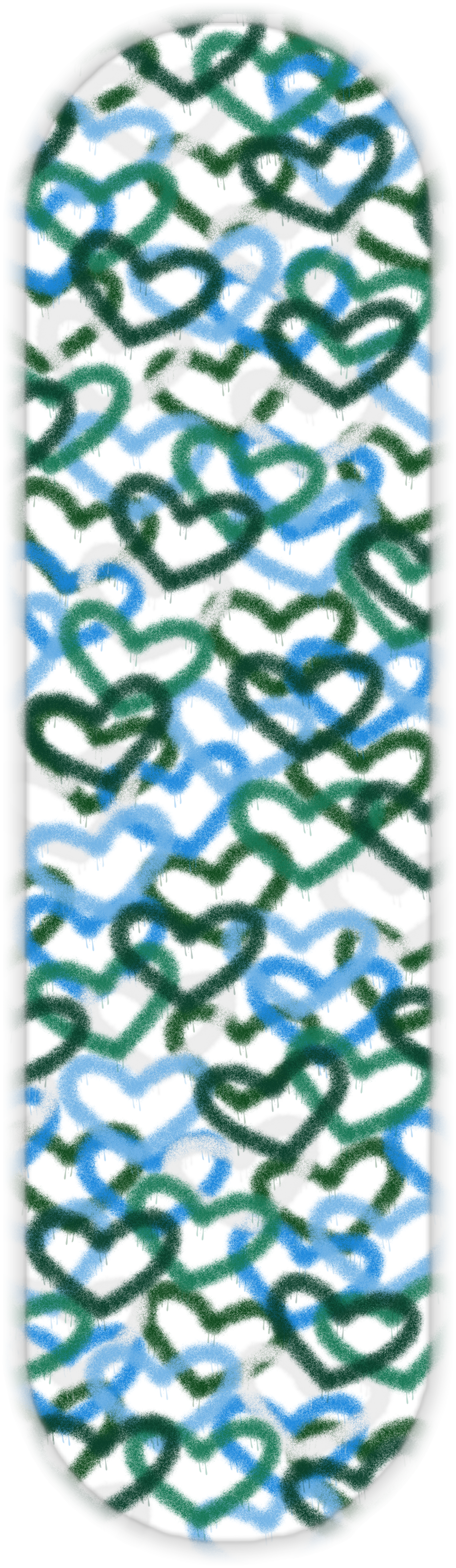 BLUE & GREEN HEARTS