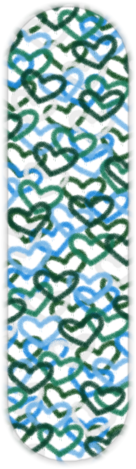 BLUE & GREEN HEARTS
