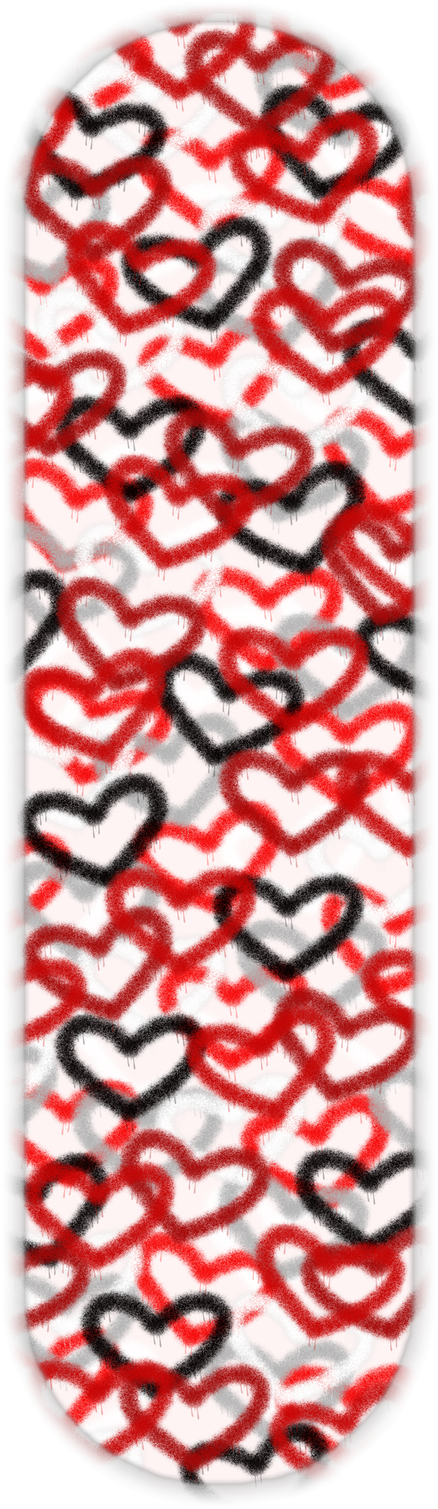 RED & BLACK HEARTS