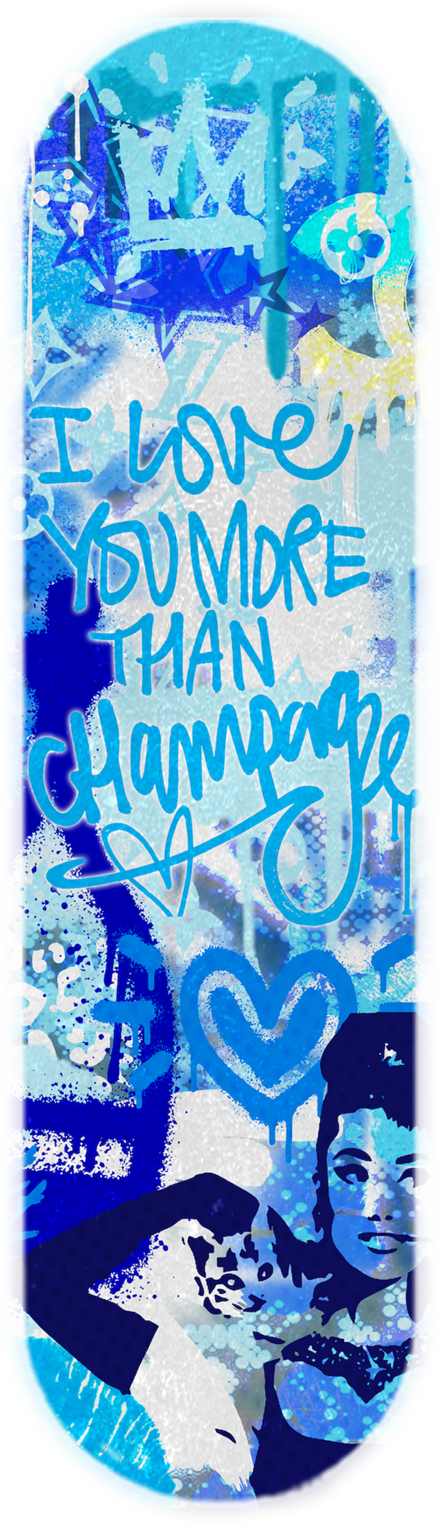 LUV CHAMPAGNE BLUE