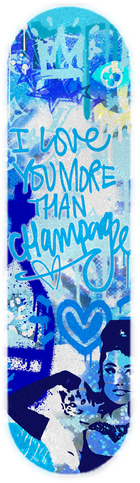 LUV CHAMPAGNE BLUE