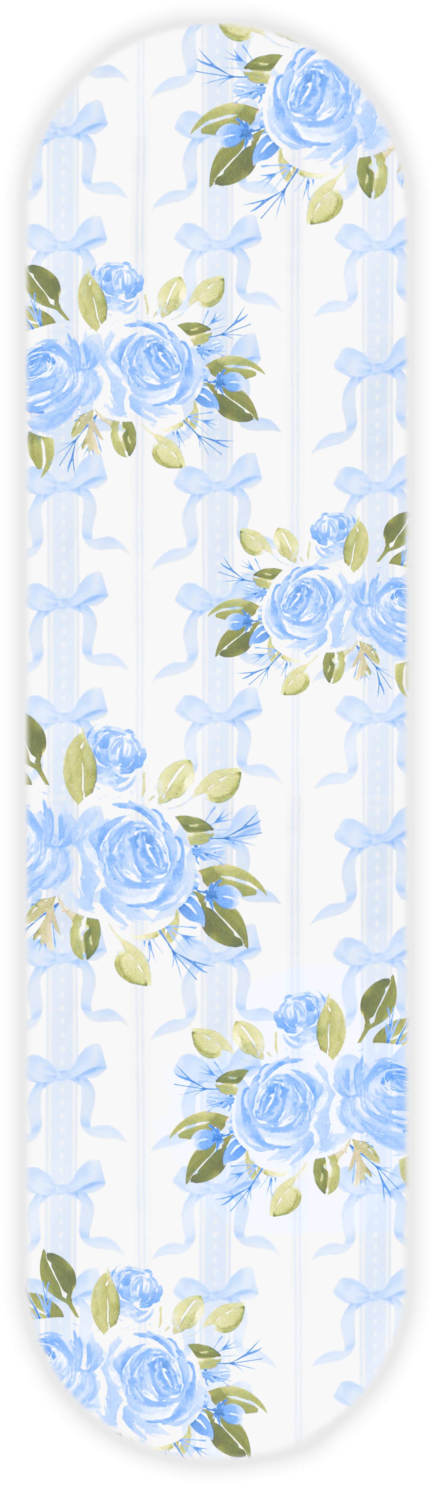 FLORAL BABY BLUE