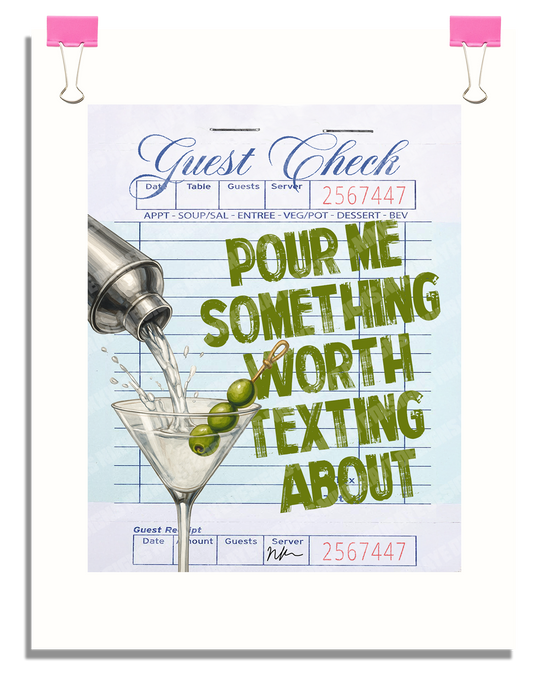 TEXT ME POSTER