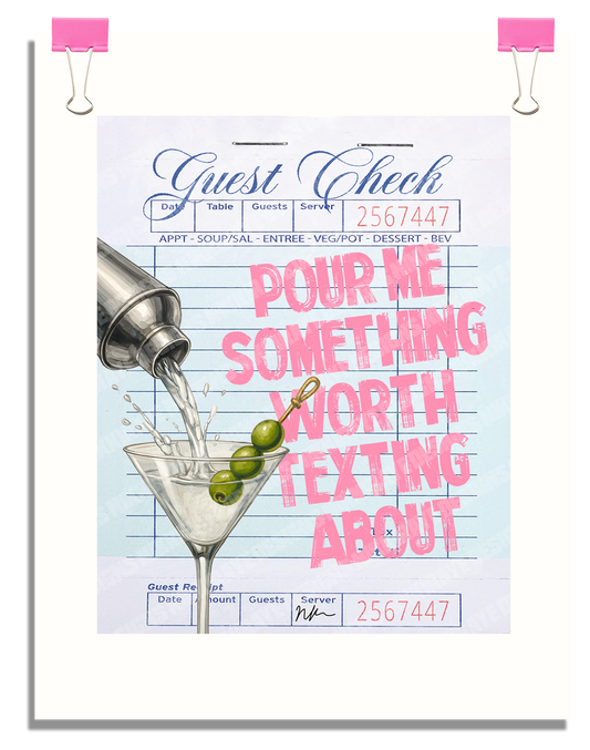 TEXT ME POSTER