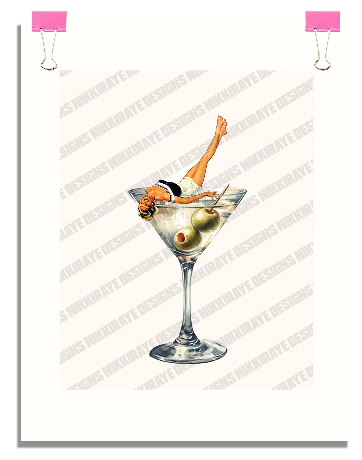 OLIVE TINI GIRL POSTER