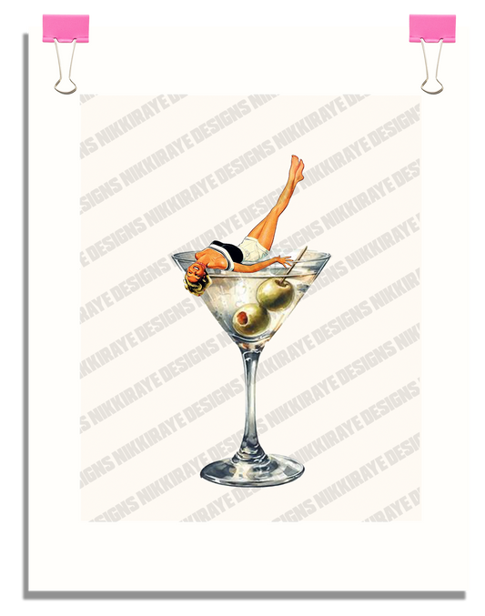 OLIVE TINI GIRL POSTER
