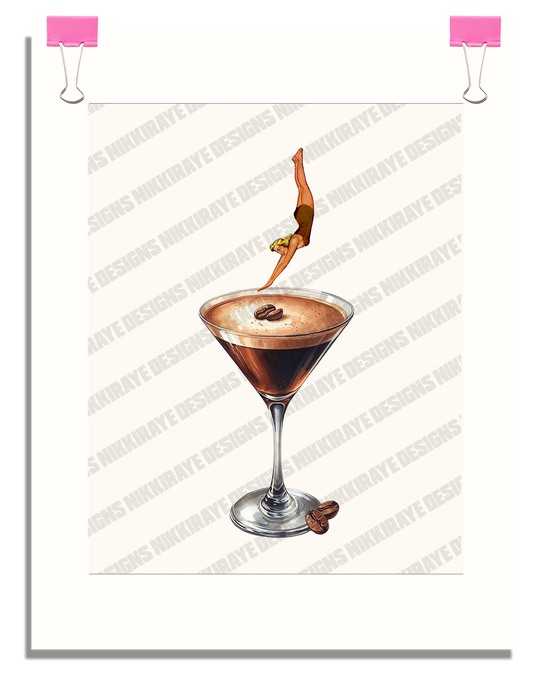 ESPRESSO TINI GIRL POSTER