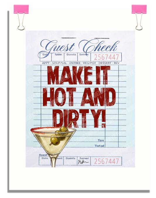 HOT & DIRTY POSTER