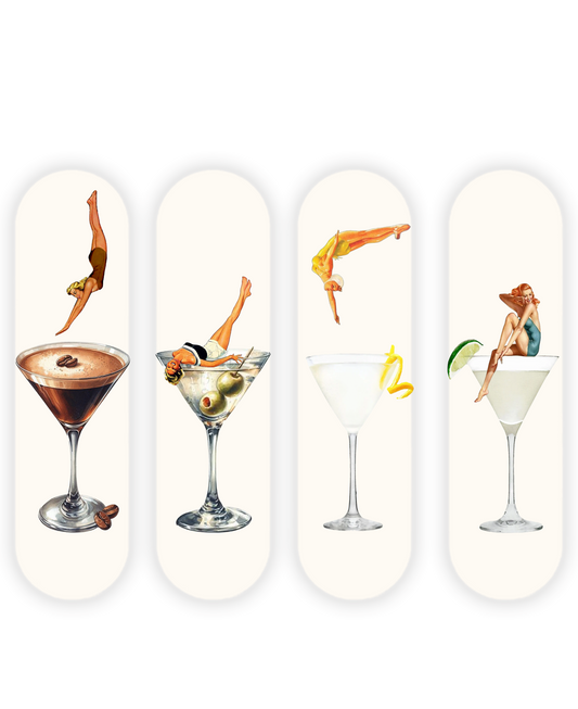 MARTINI SET OF 4