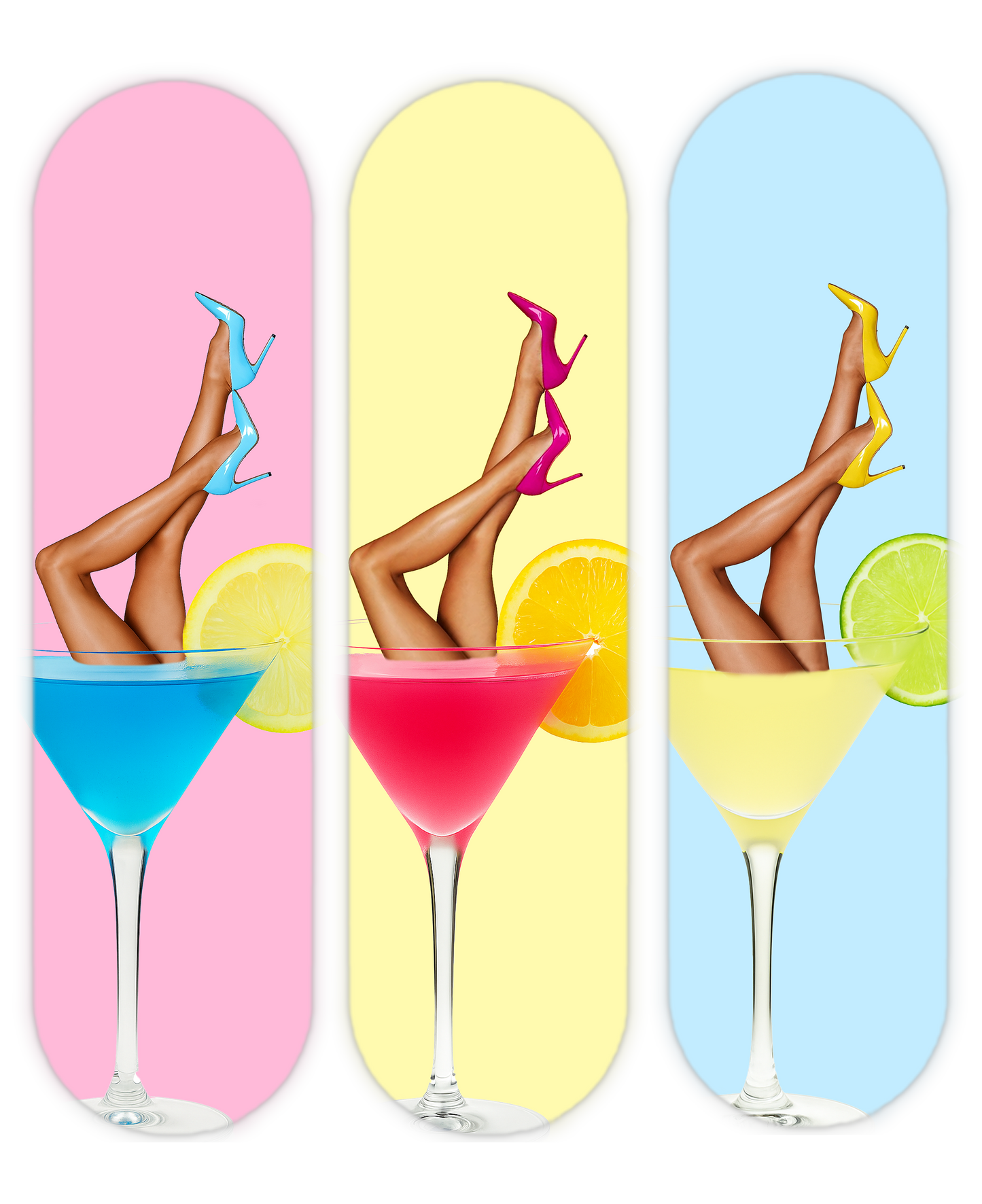 MARTINI HEEL POP ART