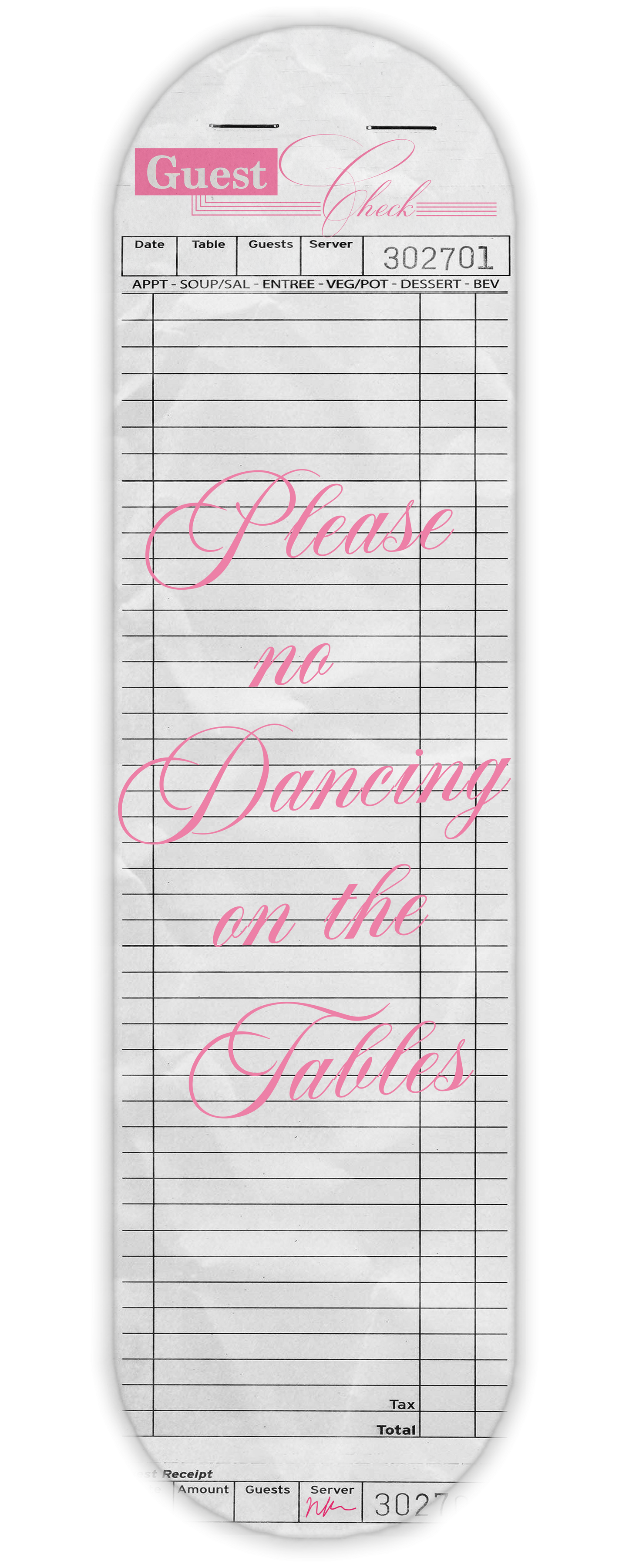 NO DANCING