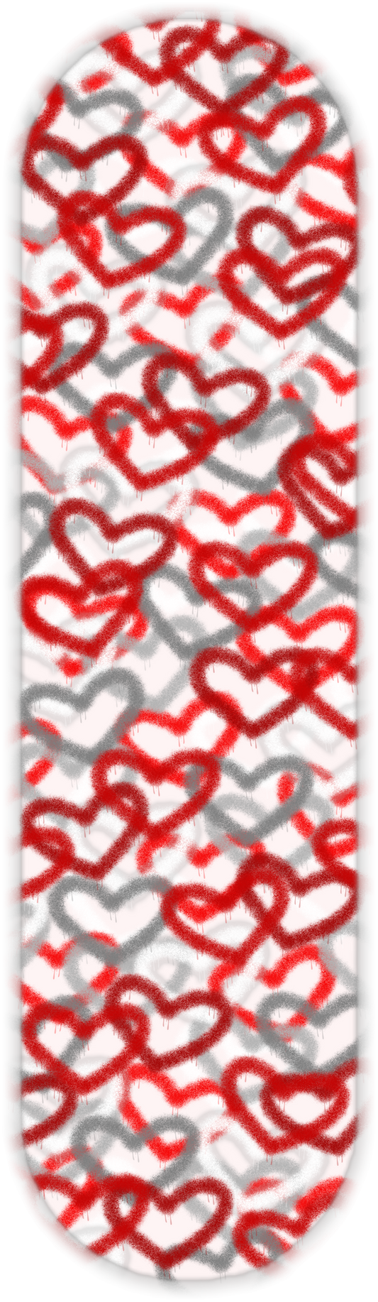 RED & GREY HEARTS