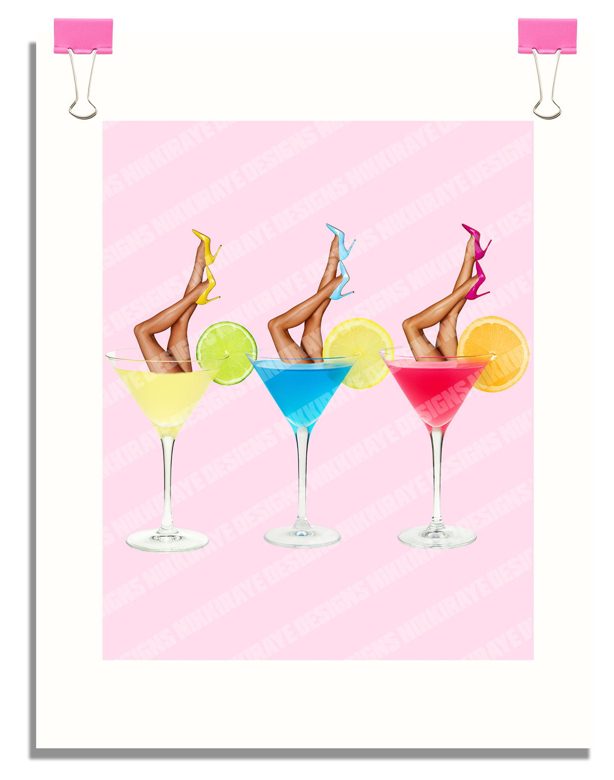 TINI HEELS POSTER - 16X20