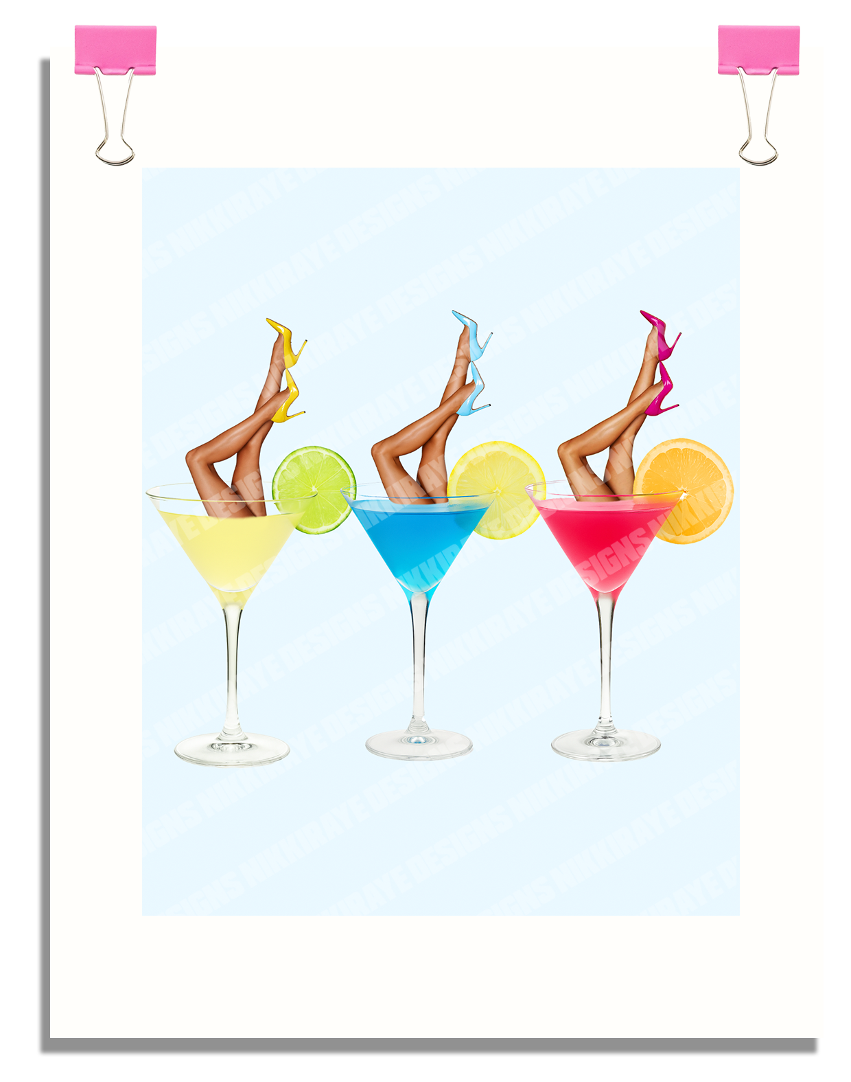 TINI HEELS POSTER - 16X20