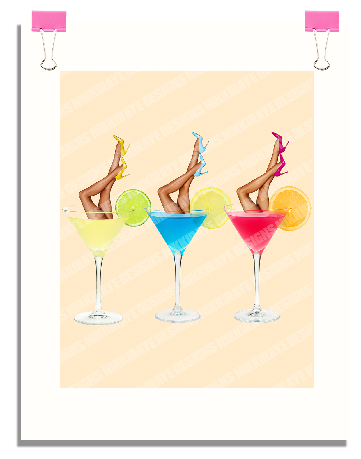 TINI HEELS POSTER - 16X20