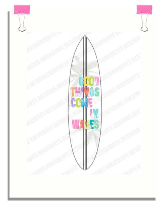 SURFBOARD POSTER